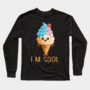 The Cool Ice-Cream Long Sleeve T-Shirt